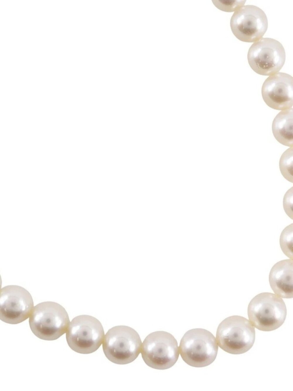 TASAKI Pearl Necklace7.0～7.4ｍｍ Pearl/Silver 35.0g Women